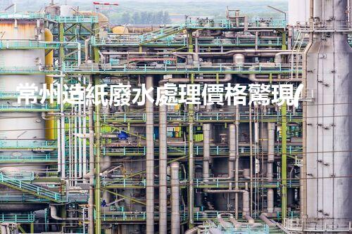 常州造紙廢水處理價格驚現(xiàn)新低？背后真相引發(fā)業(yè)內(nèi)關(guān)注！